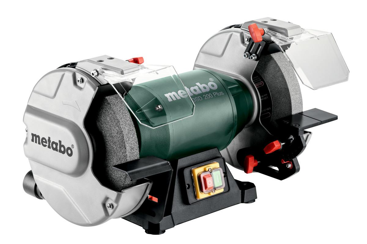 Шлифовальная машина настольная Metabo DSD 200 PLUS, 750 Вт, диск 200 мм