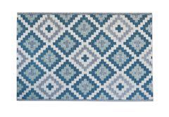 Ковер для балкона и террасы Wires Blue 180х270 см полипропиленовый синий MOODME