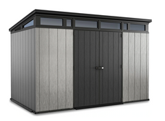 Садовый домик пластиковый ARTISAN 11x7 brownish grey/anthracite - KETER