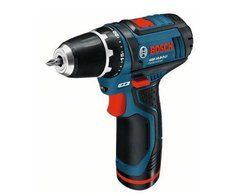 BOSCH дрель-шуруповерт 12V(10,8 V) 30/13NM 2x2. 0AH Li-ION чехол GSR 12V-15