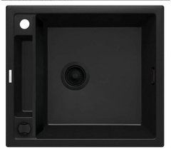 Кухонна мийка Deante Magnetic ZRM N103 чорний - граніт,&nbsp;вбудовується в стільницю