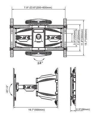 Кріплення для телевізора 45-70" Bass Polska BH 15554