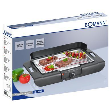 Настільний електричний гриль-барбекю Bomann BQ 2243 CB