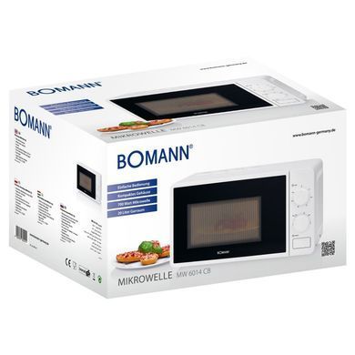 Мікрохвильова піч 20 л 700 Вт Bomann MW 6014 CB біла
