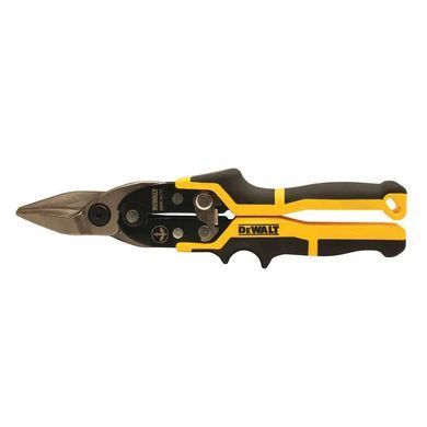 Ножиці по металу DeWalt ERGO Aviation довжиною 250 мм прямі (DWHT14675-0)