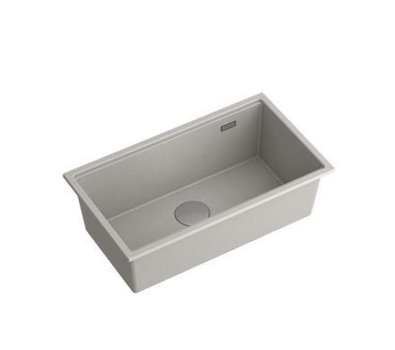 Кухонная мойка Quadron BM7643221U-GR-BS Clark 760 бетон - гранит, встраиваемая/подвесная