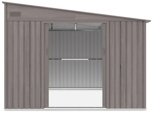 Металевий сарай для інструментів 279x321 см Hardmaister Jasper світле дерево