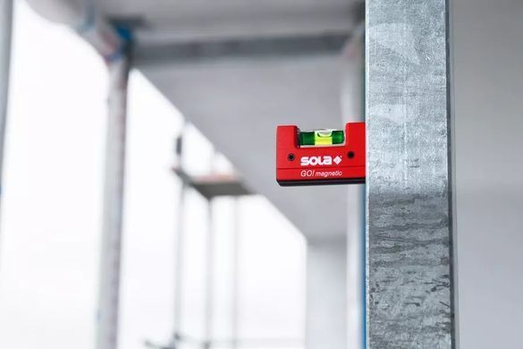 Рівень будівельний магнітний з кліпсою Sola Go!