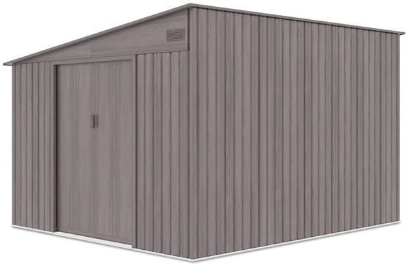 Металевий сарай для інструментів 279x321 см Hardmaister Jasper світле дерево