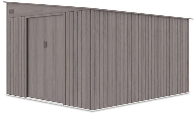 Металевий сарай для інструментів 279x321 см Hardmaister Jasper світле дерево