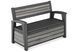 Садовая скамья-ящик 227 л Storm Grey Deco Garden Keter