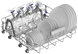 Встраиваемая посудомоечная машина 60 см Concept MNV8060ds TITANIA