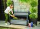 Садовая скамья-ящик 227 л Storm Grey Deco Garden Keter