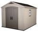 Садовый домик пластиковый FACTOR 8x11 beige/taupe - KETER