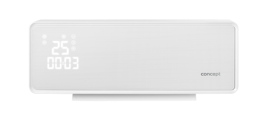 Настінний керамічний обігрівач 2000 W білий Concept QH4000