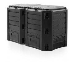 КОМПОСТЕР 800Л ЧОРНИЙ MODULE COMPOGREEN