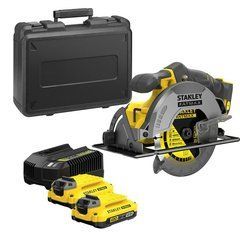 Циркулярна Пила STANLEY SFMCS550M2K V20 2x4Ah