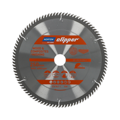NORTON циркулярна пилка 250mm x 30mm X 96Z дерево та композити ATB (3,2/2,2)