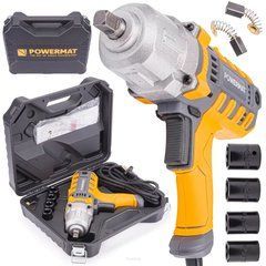 Електричний ударний гайковерт 800 Нм Powermat PM-EKU-2100M