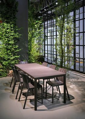 Крісло садове пластикове TIBERINA BISTROT Terra з УФ-захистом&nbsp;Nardi