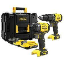 Набір Stanley V20 SFMCK461D2S: шуруповерт SFMCD715 + ударний SFMCF810B, 2×2,0 Ач