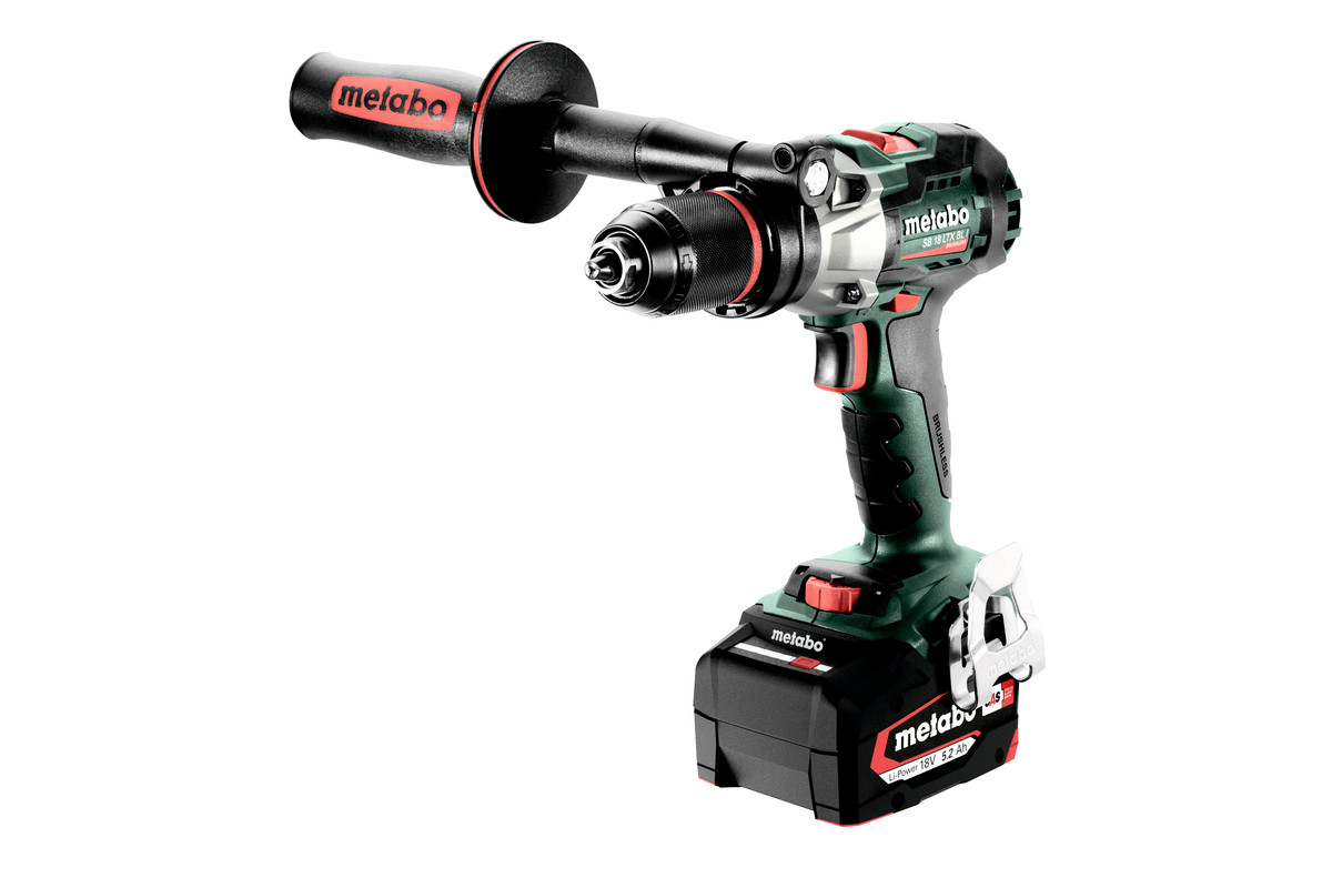 Акумуляторний ударний дриль-шуруповерт Metabo SB 18 LTX BL I, 18 В, 130 Нм, 2 × 5,2 Ah