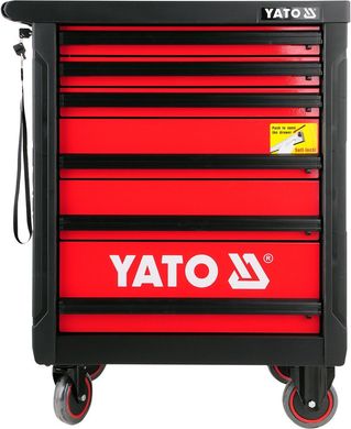 Сервисная тележка на колёсах с 177 инструментами Yato YT-5530