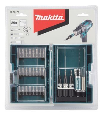 Набір насадок та біт у футлярі Makita 29 шт