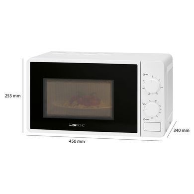 Мікрохвильова піч 20 л 700 Вт Clatronic MWG 792 біла