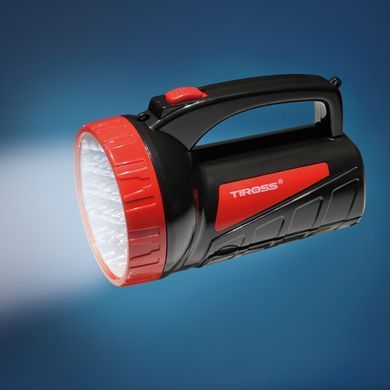 Ліхтарик акумуляторний Tiross 19 + 18 led, 230 Вт ts-689