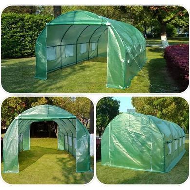 Садовая теплица 4x2,5x2 м (10 м2) Mar-Pol M85001 зеленая