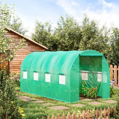 Садовая теплица 4x2,5x2 м (10 м2) Mar-Pol M85001 зеленая