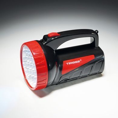 Ліхтарик акумуляторний Tiross 19 + 18 led, 230 Вт ts-689