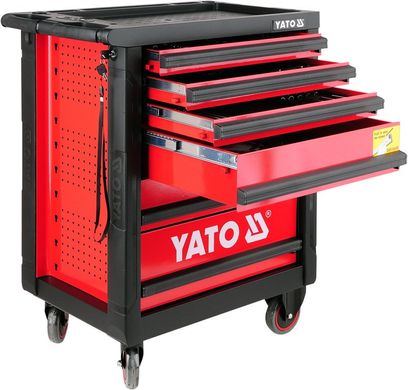 Сервисная тележка на колёсах с 177 инструментами Yato YT-5530