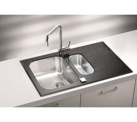 Кухонна мийка Alveus Glassix 20 1100015 - чорний