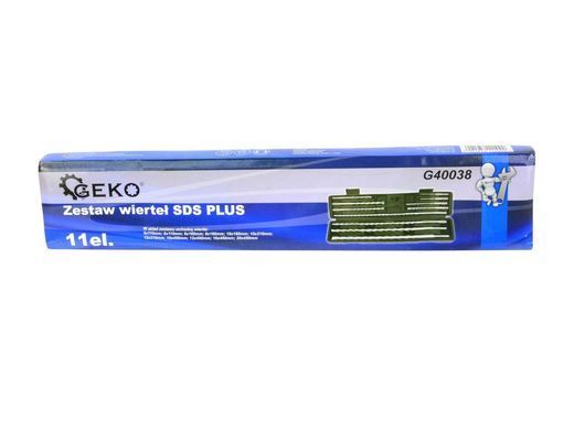 Набор сверл SDS Plus 5&ndash;20 мм 11 шт Geko G40038