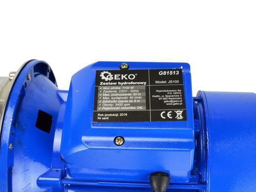 Гідрофор 24 л JS Geko G81513
