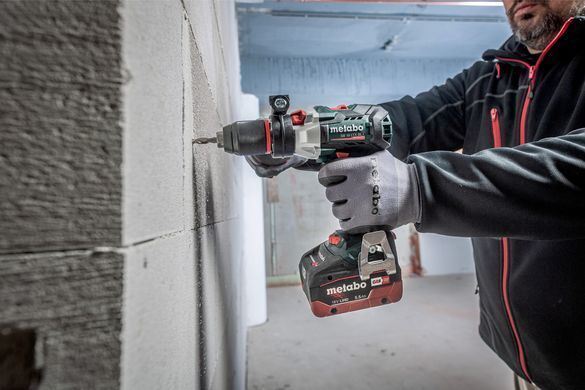 Акумуляторний ударний дриль-шуруповерт Metabo SB 18 LTX BL I + 2 fr, 5,2 Ah + зарядний пристрій ASC 55 + metaBOX 145 L
