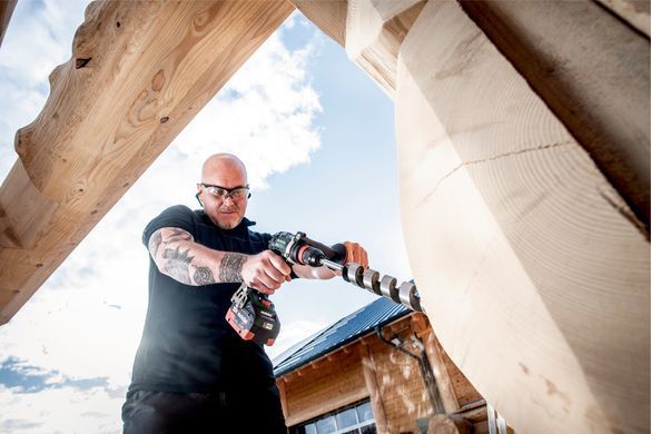 Акумуляторний ударний дриль-шуруповерт Metabo SB 18 LTX BL I + 2 fr, 5,2 Ah + зарядний пристрій ASC 55 + metaBOX 145 L