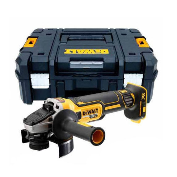Угловая шлифмашина (болгарка) 125 мм 18V DeWALT DCG405NT, бесщеточный двигатель