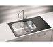 Кухонна мийка Alveus Glassix 20 1100015 - чорний