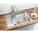 Кухонная мойка Blanco LEMIS XL 6 S-IF Compact 525110 сталь - встраиваемая в столешницу, крыло для сушки