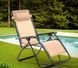 Шезлонг для загорания Maltec Sunwaal Paradise бежевое до 150 кг