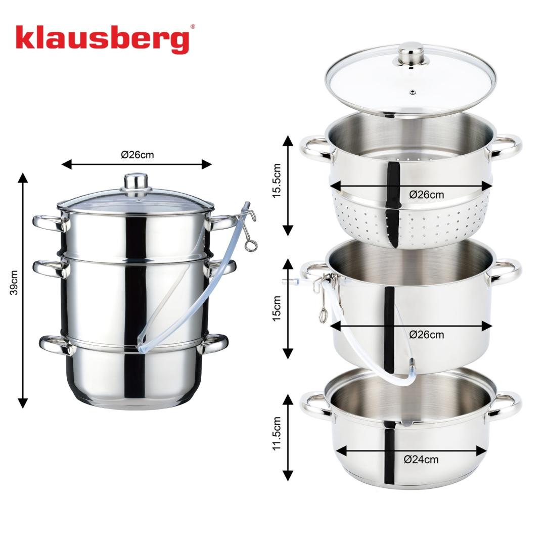 Соковыжималка паровая Klausberg KB-9032, фото 4