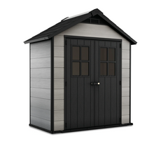Садовый домик пластиковый OAKLAND 754 brownish grey/anthracite - KETER