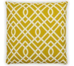 Подушка для сада и террасы Yellow Sunbrella 45&times;45 см декоративная MoodMe