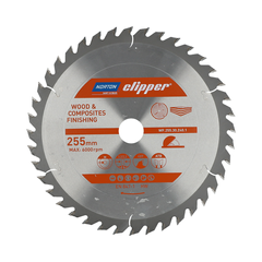 NORTON циркулярна пилка 255MM x 30mm x 40Z дерево та композити ATB (3,2/2,2)