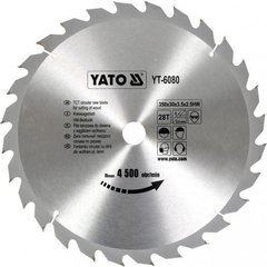 Yato пильный диск 350x30 мм, 28-зубцов 6080