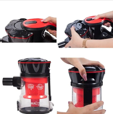 Вертикальний ручний пилосос Maltec Vertical Turbo Cyclone 5 в 1