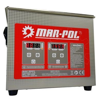 Ультразвуковий очищувач 3,2 л Mar-Pol M90074